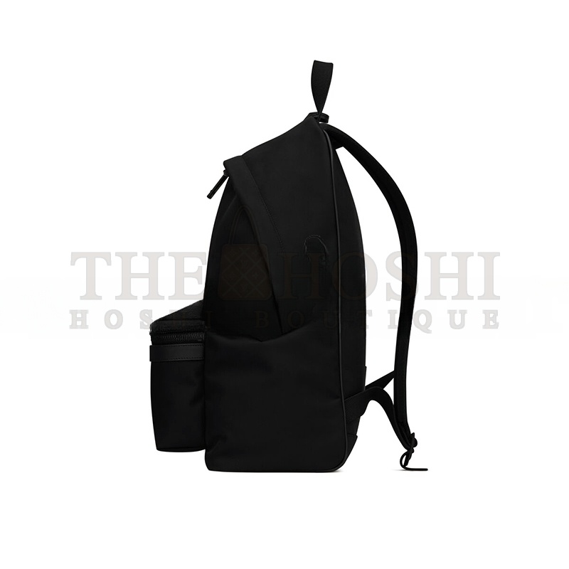 Y51 CITY BACKPACK IN ECONYL®, SMOOTH LEATHER AND NYLON 534967FAAB41000 (31*41*22cm) Master Quality